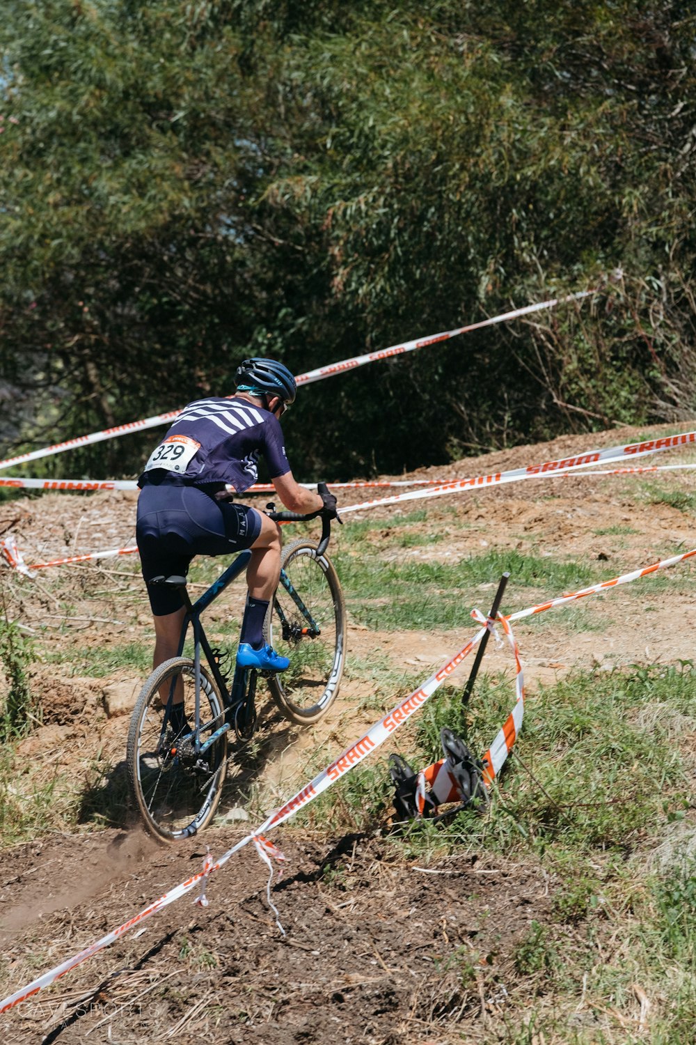 man riding bicycle