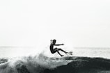 unknown person surfing