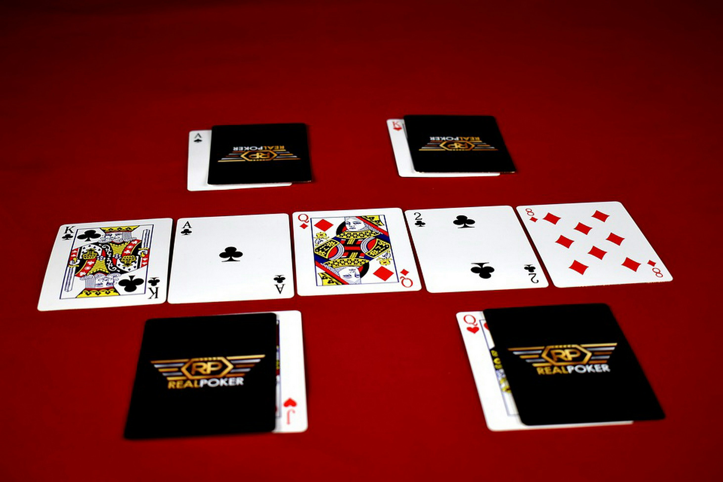 A very interesting game of poker between four poker players.