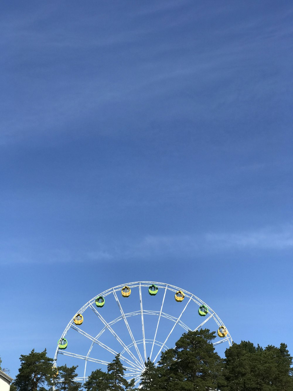 Riesenrad-Szenerie