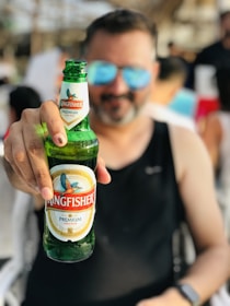 An Indian celebrity endorsing a brand during a professional photoshoot.