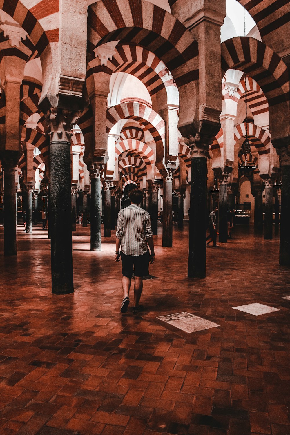 person standing on floor