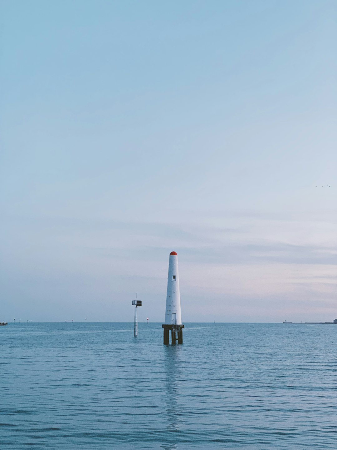 white lighthouse