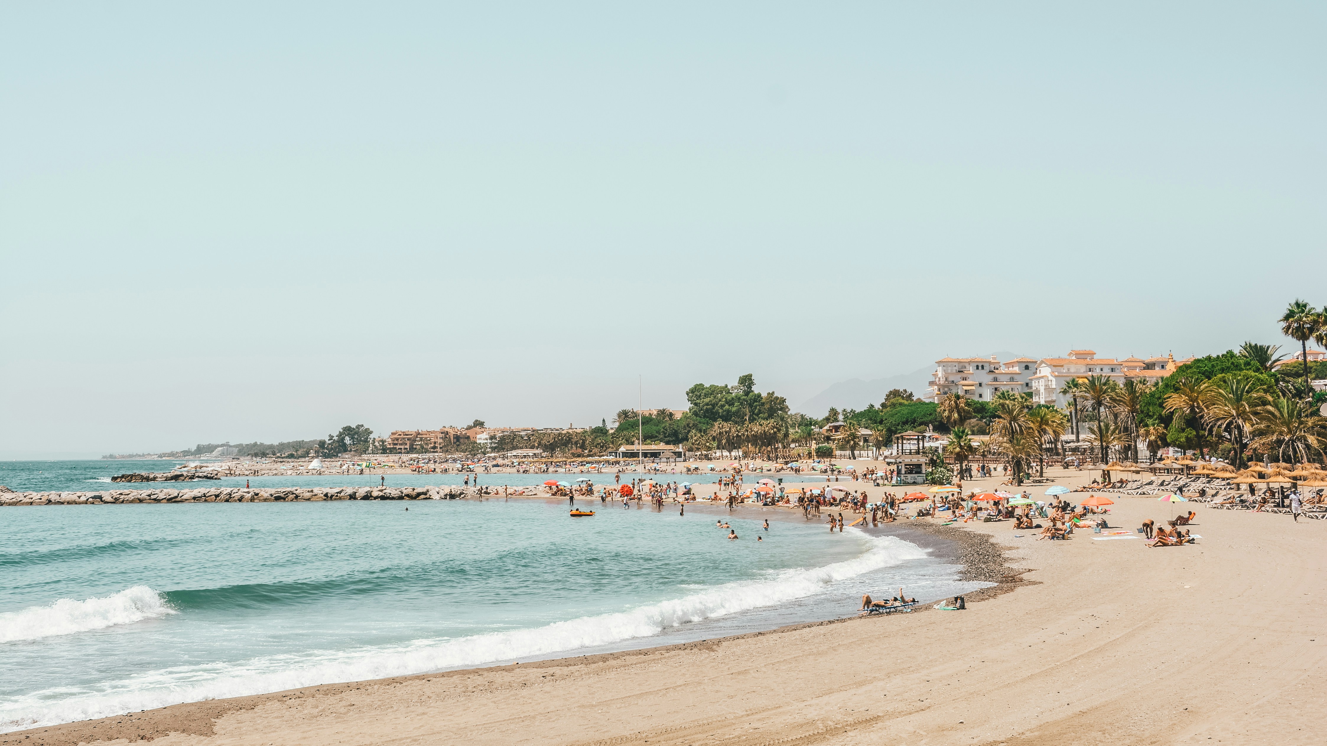 landscape photography of body of water