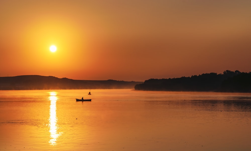 sunset ocean scenery