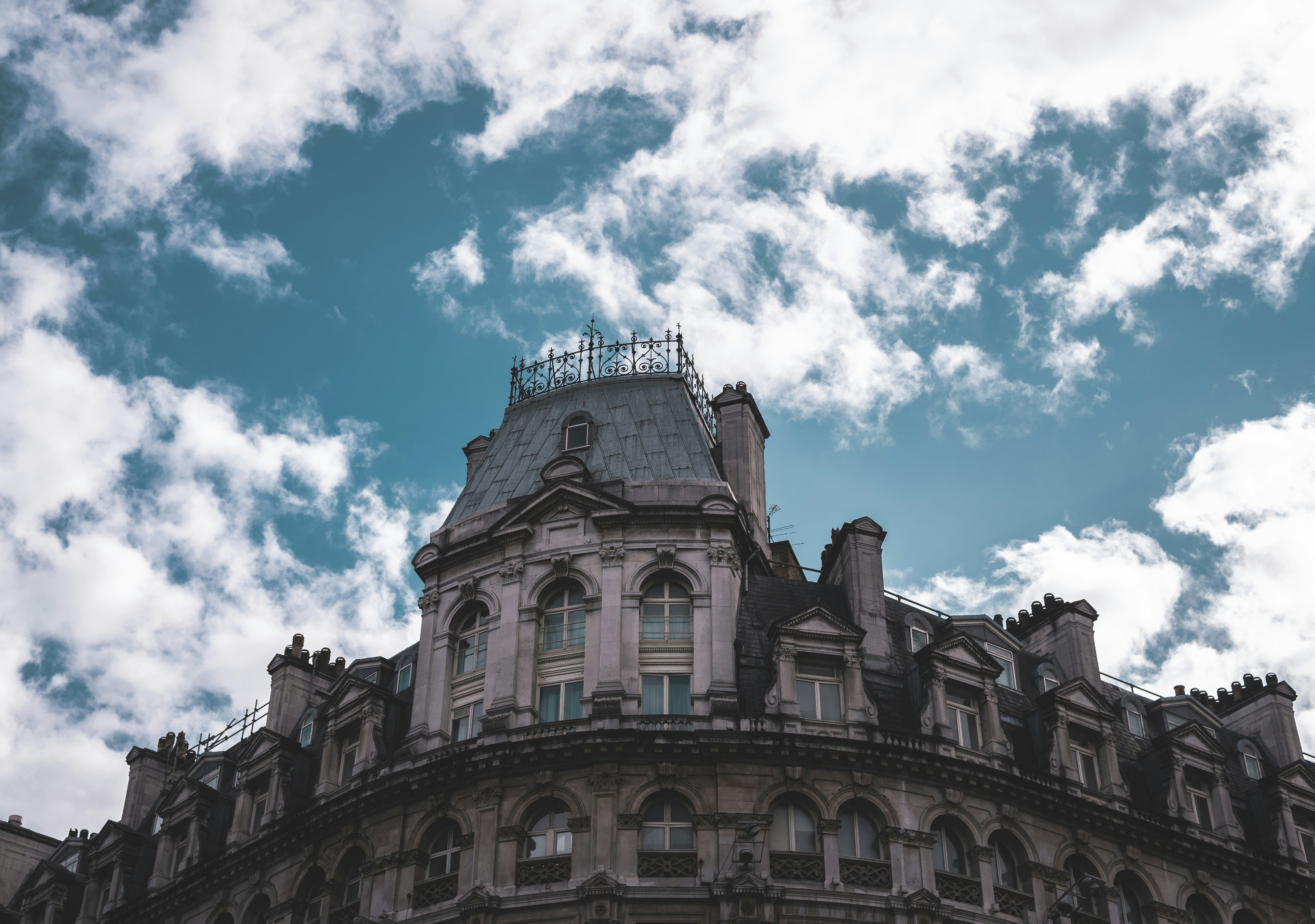 low angle photo of concrete building, 