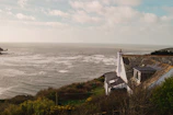 A freshly renovated traditional slate roof on a coastal house in Noirmoutier