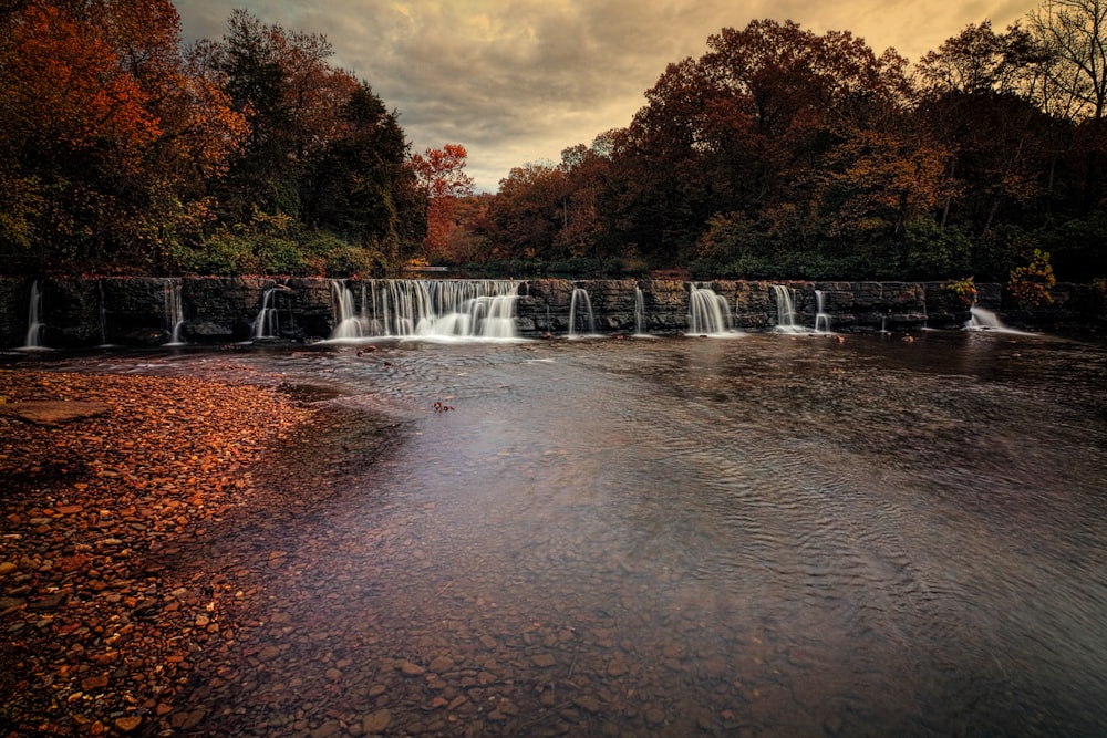 waterfalls