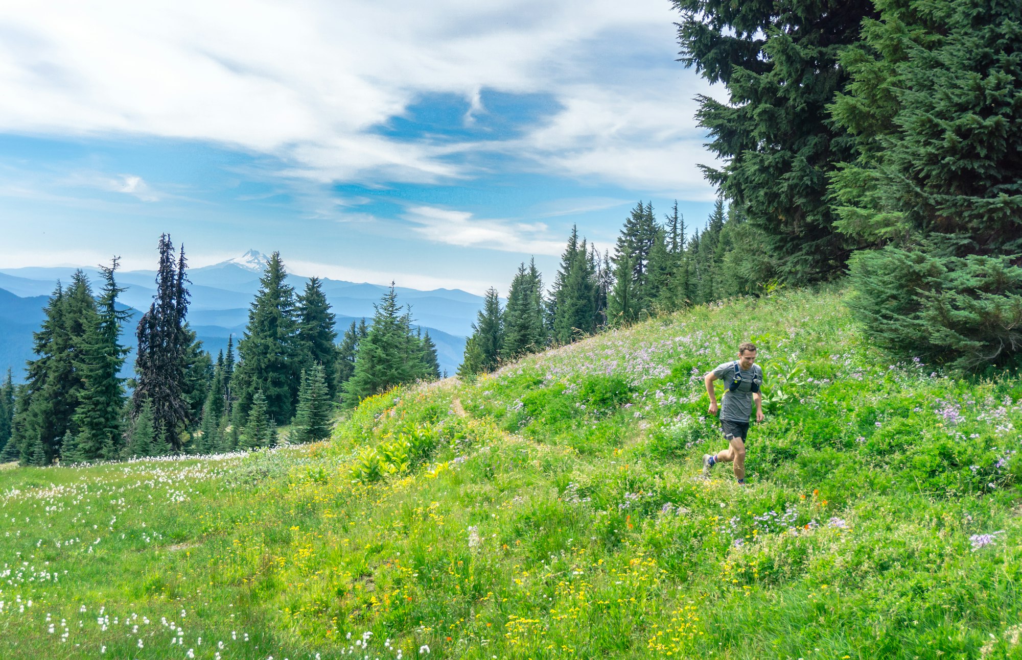 Circumnavigating a mountain paradise in one day.