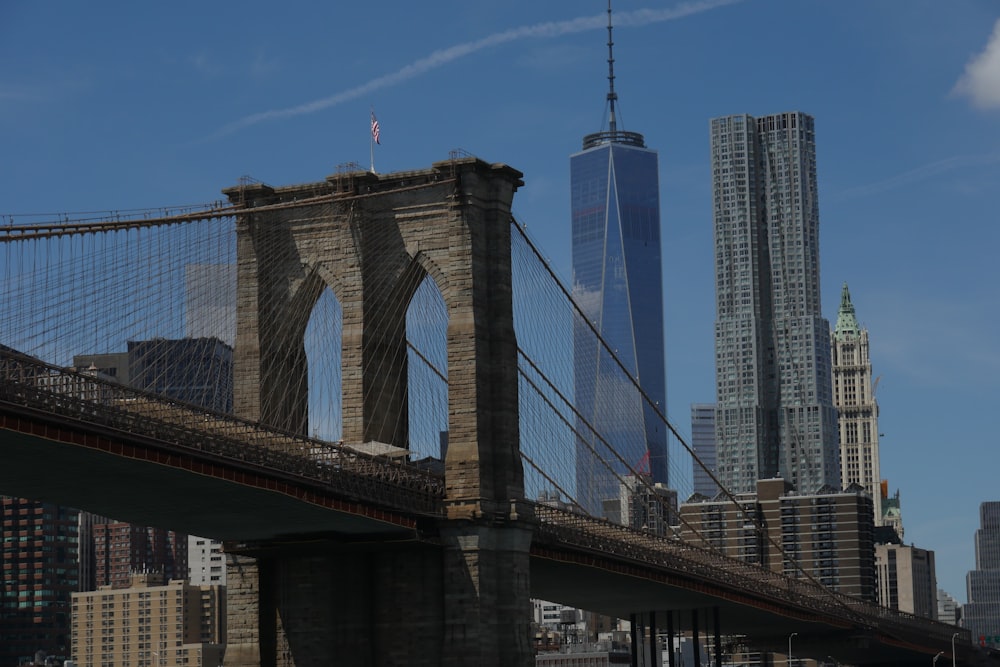 Brooklyn bridge in New York