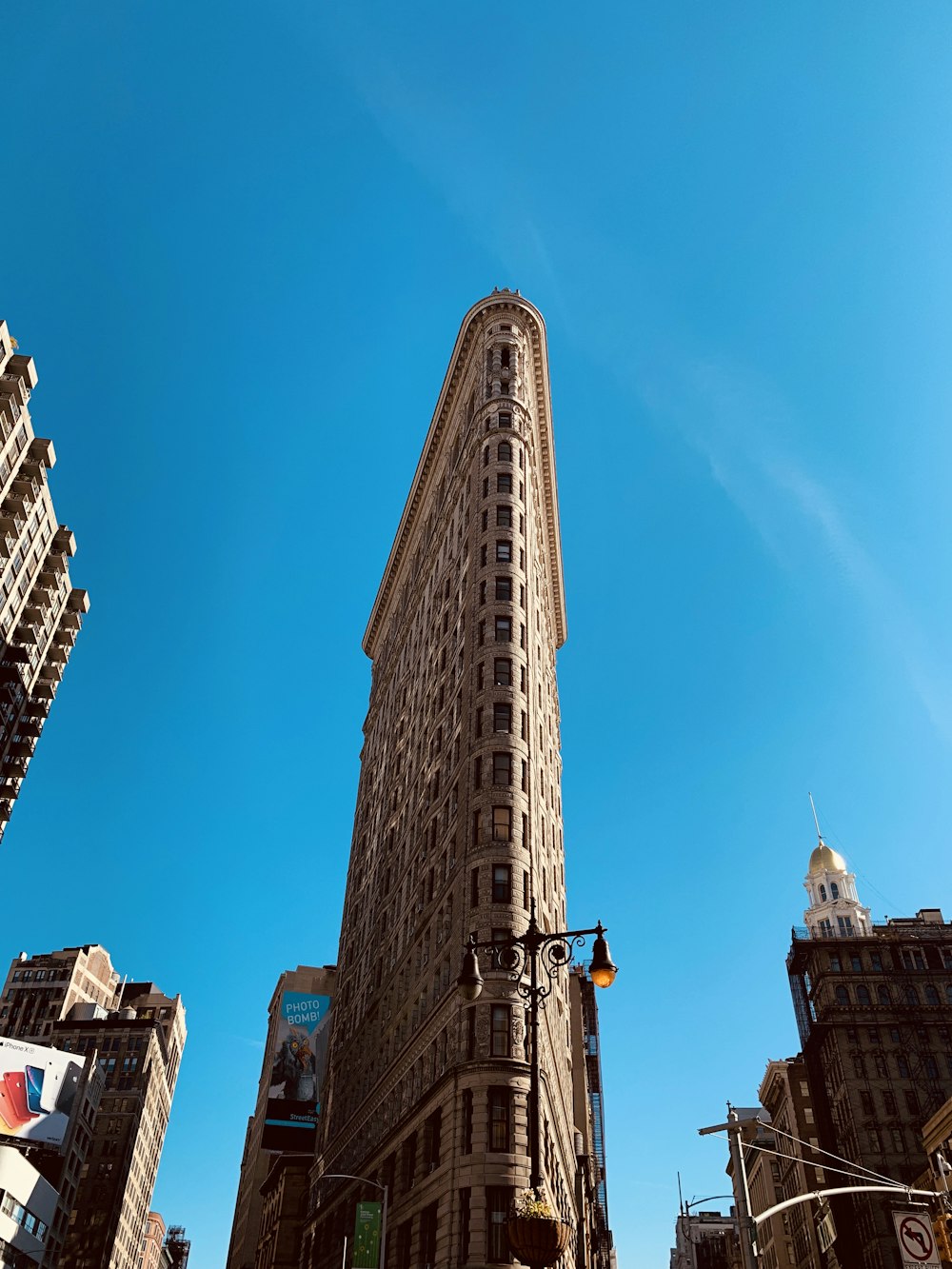 architectural photography of brown building