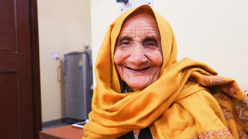 woman with warm and welcoming presence