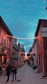 Historic Blois streets bathed in soft evening light, inviting a leisurely cultural stroll.