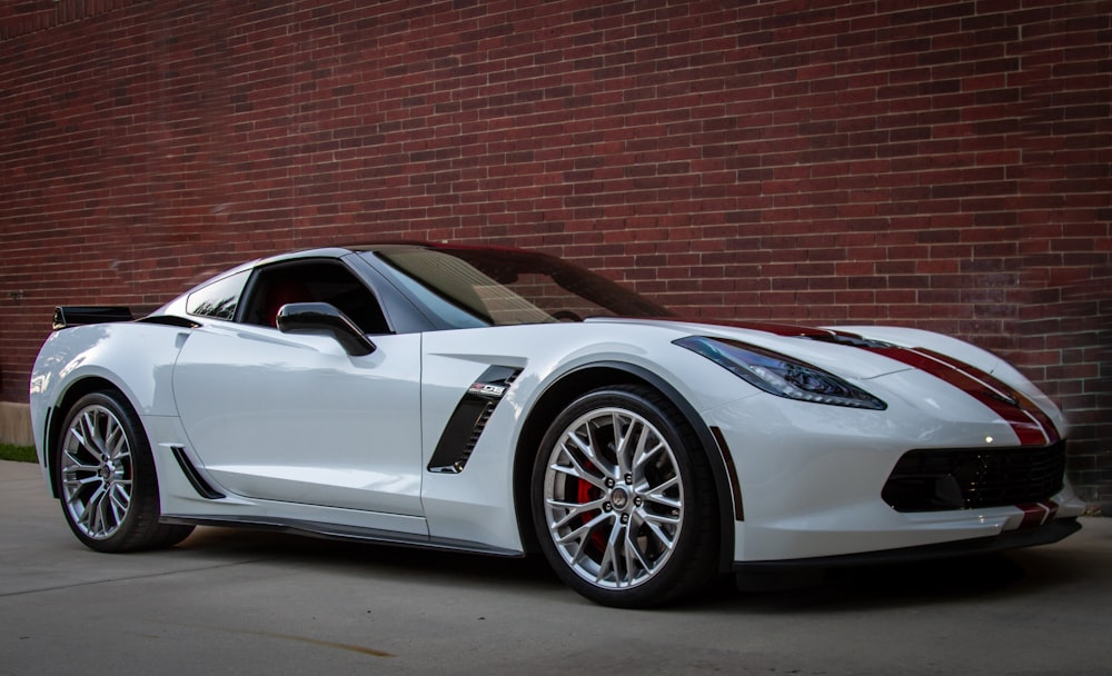 white coupe