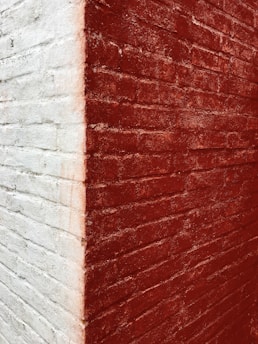 red brick wall