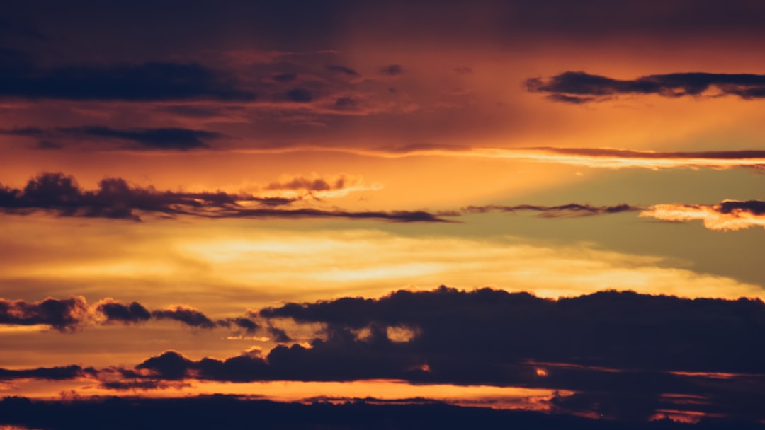 silhouette of clouds