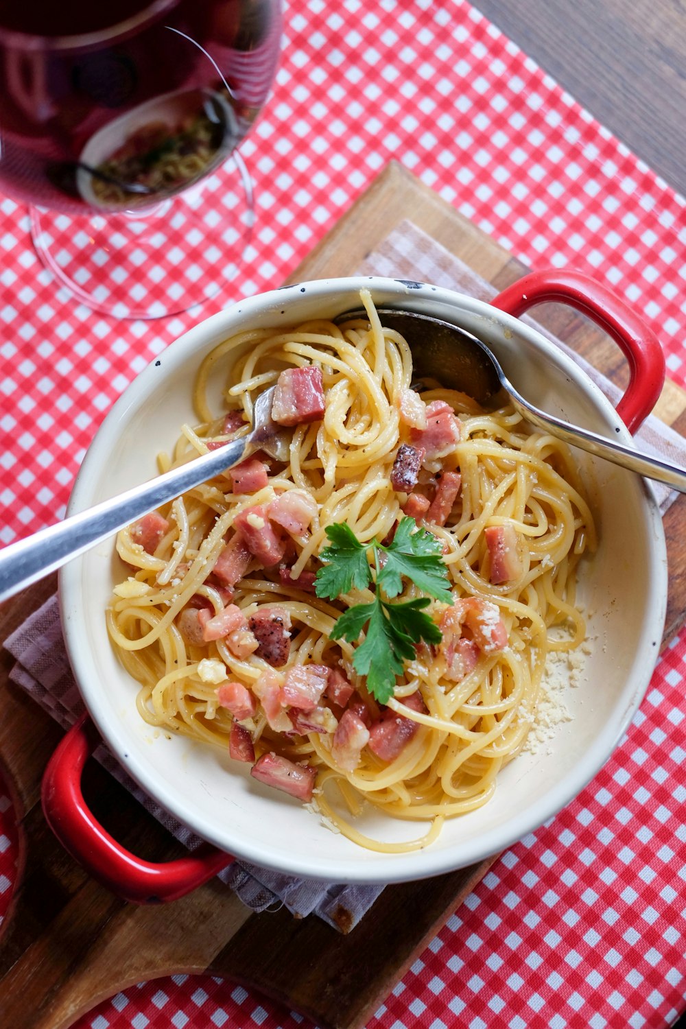 bowl of pasta