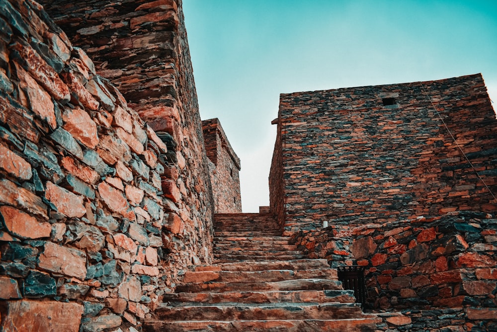 brick staircase