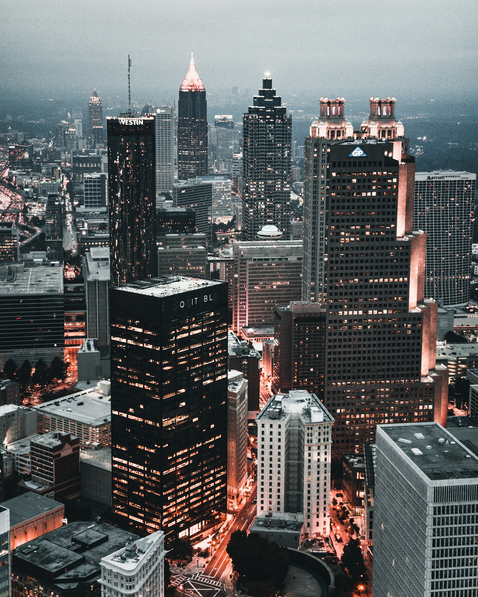 Atlanta luxury companions — Divine Dating Co. skyline view of Atlanta, GA