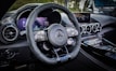A luxury car interior showcasing premium materials.
