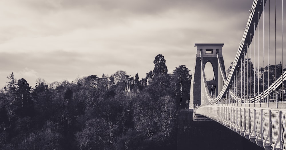 gray concrete bridge