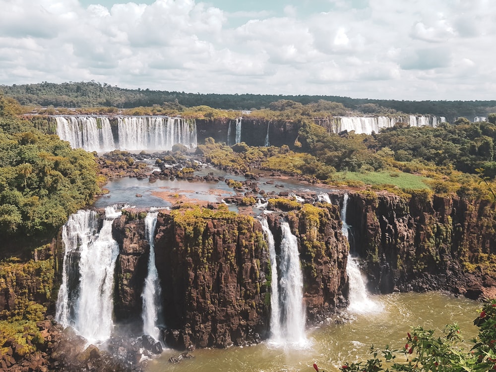 waterfalls