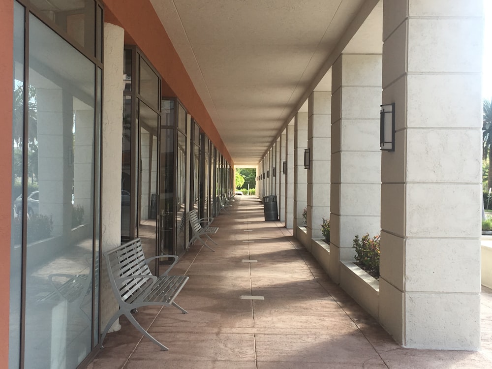 brown hallway