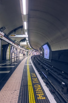 gray train station