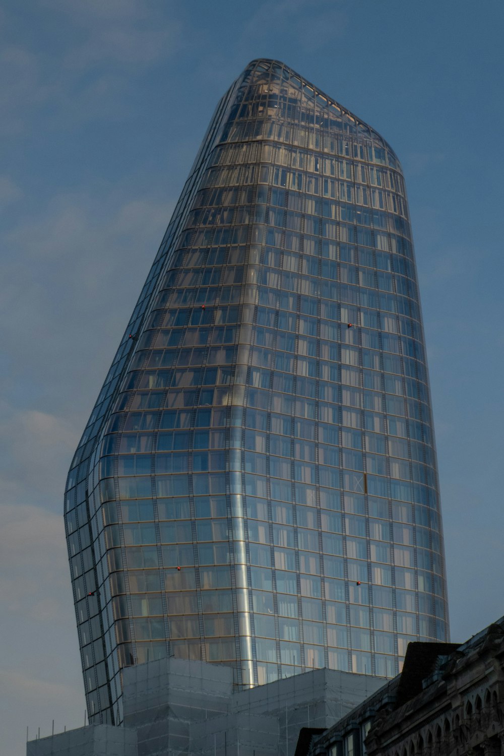 curtain wall building during daytime