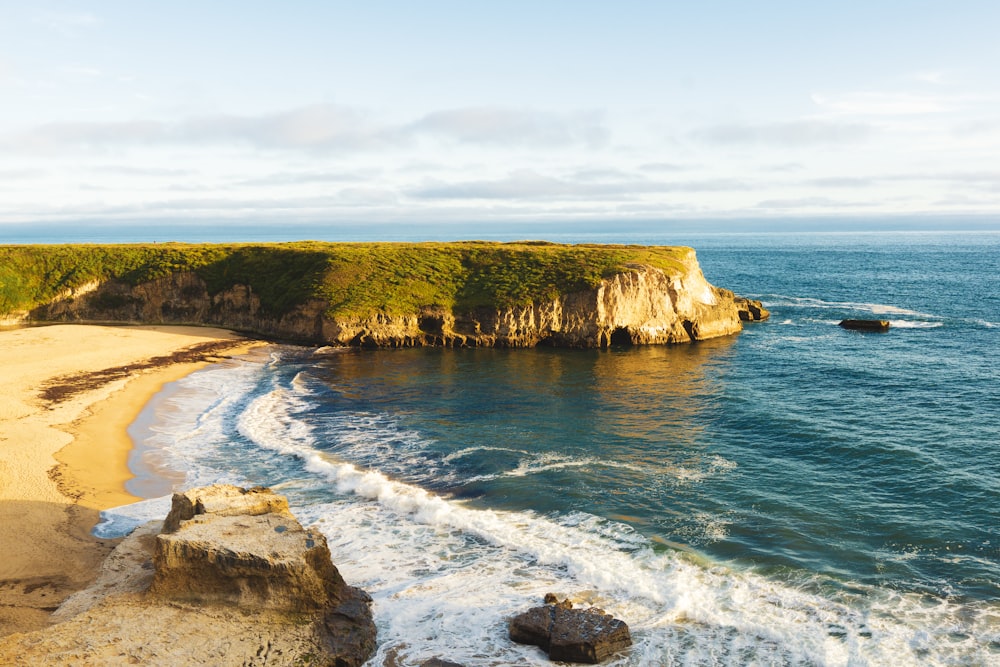 seashore during daytime