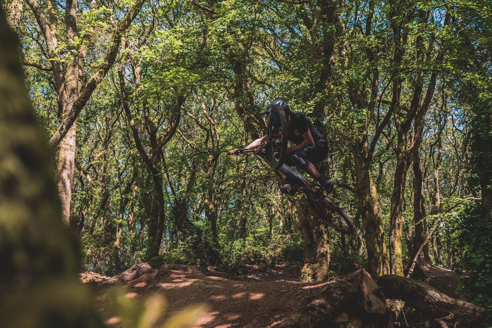 man on bike