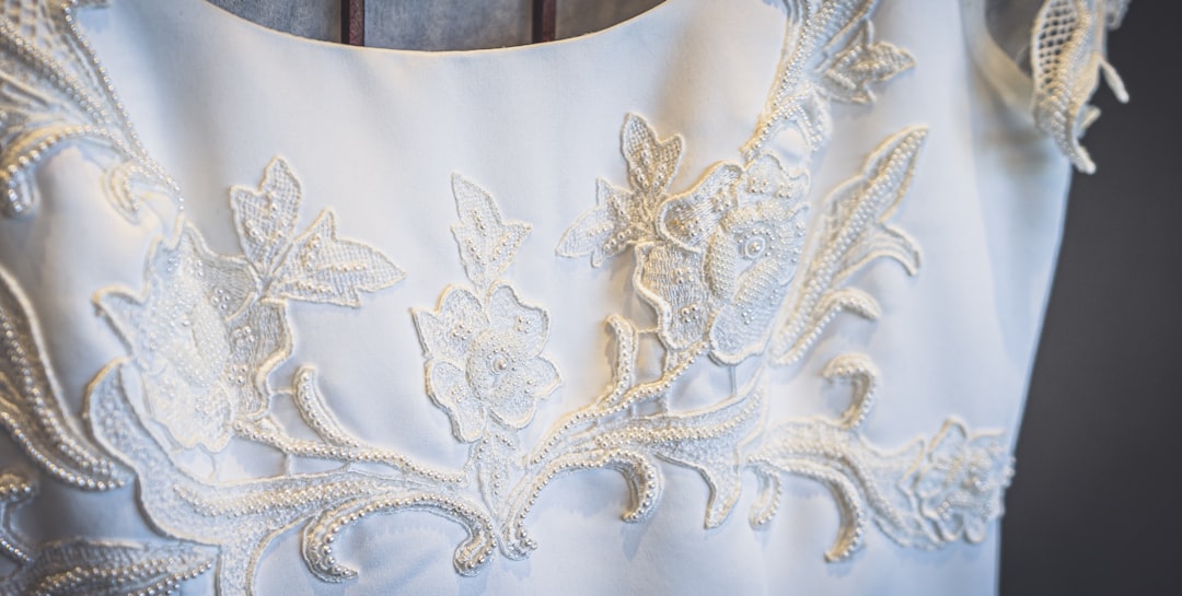 white floral top,