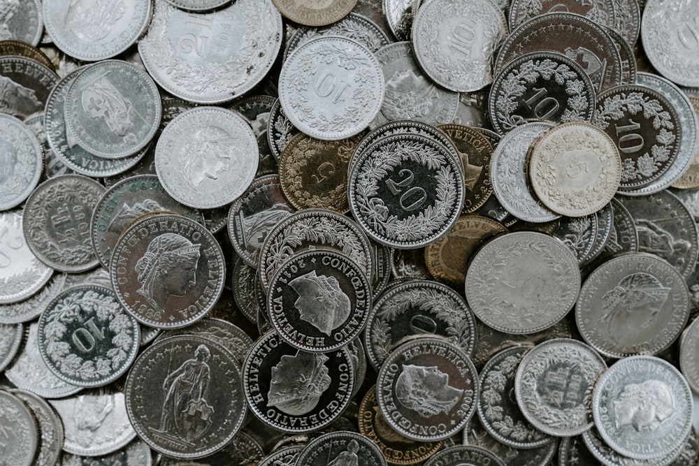 variety of coins