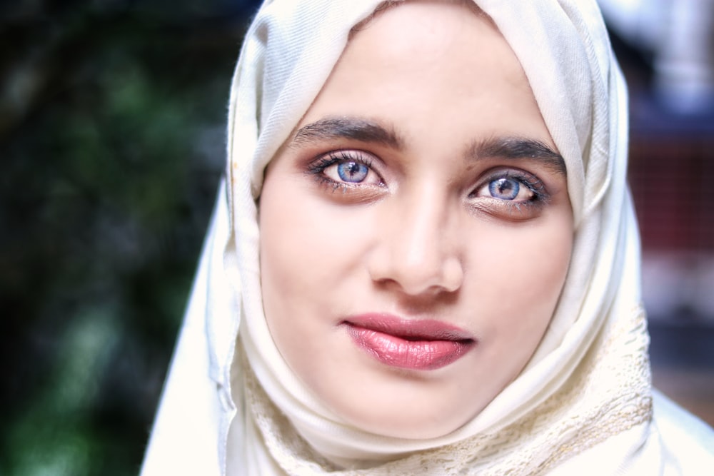 woman in yellow scarf