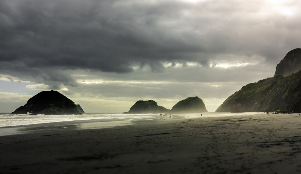 seashore during daytime