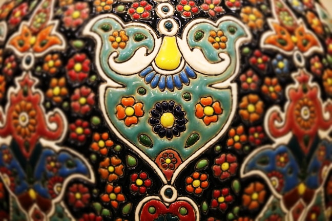 A vibrant illustration showcasing intricate patterns.