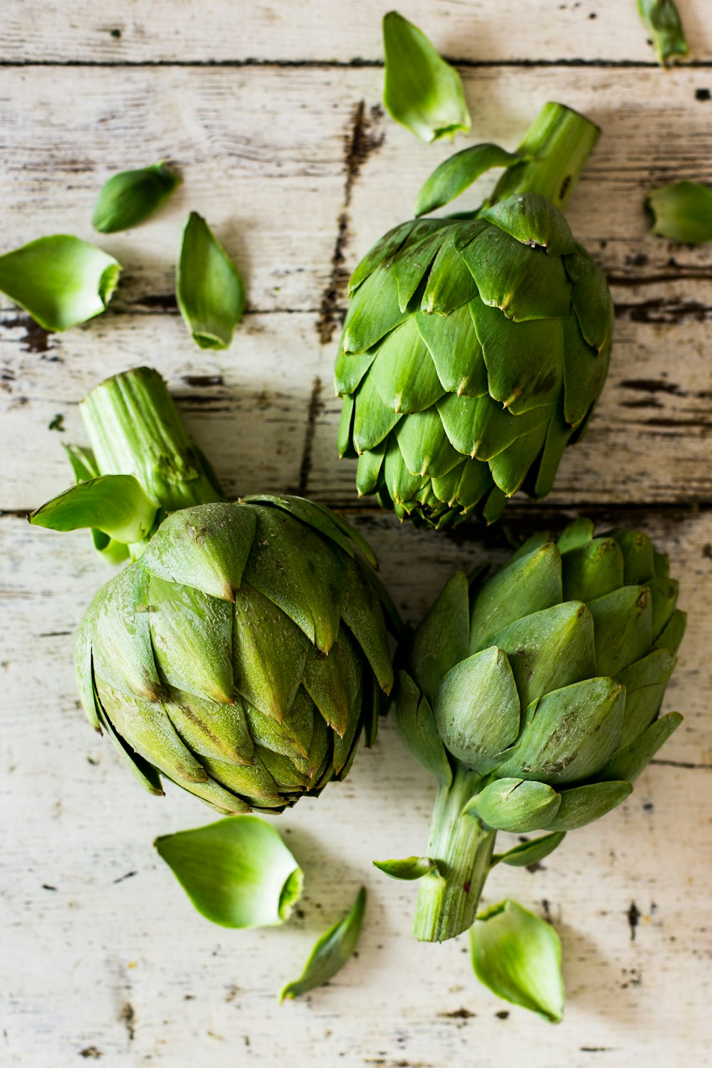 three green fruits