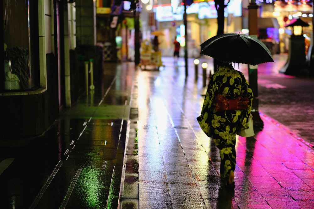 unknown person walking outdoors