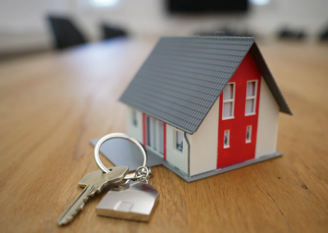 A small home with key