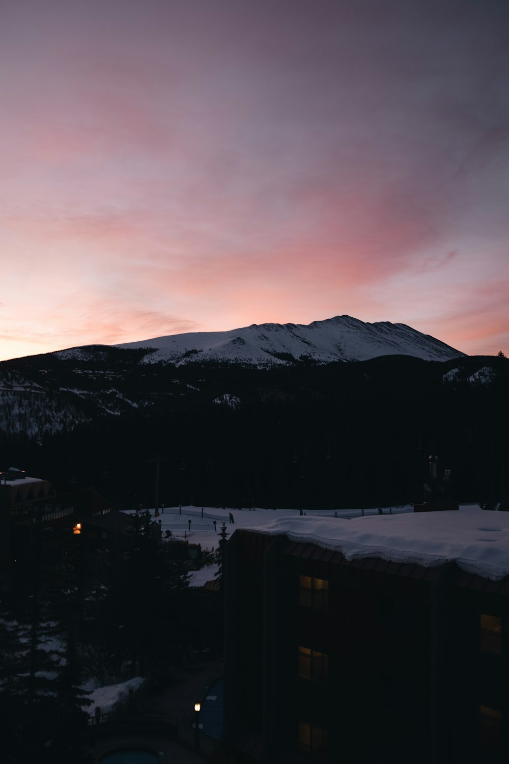 photography of snow-capped mountain