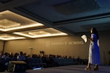 unknown person performing on stage