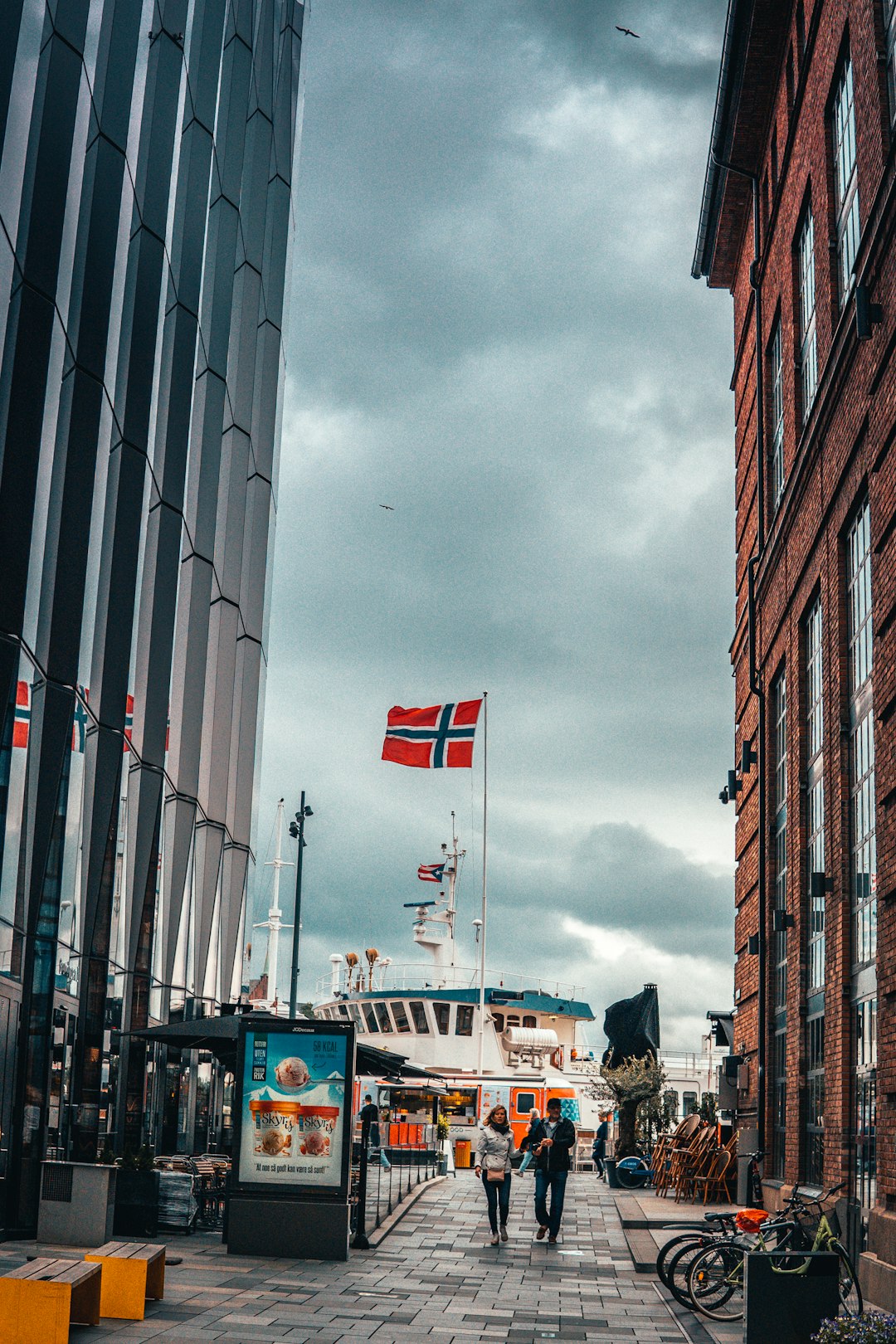 photo of Oslo Town near Akershus Fortress