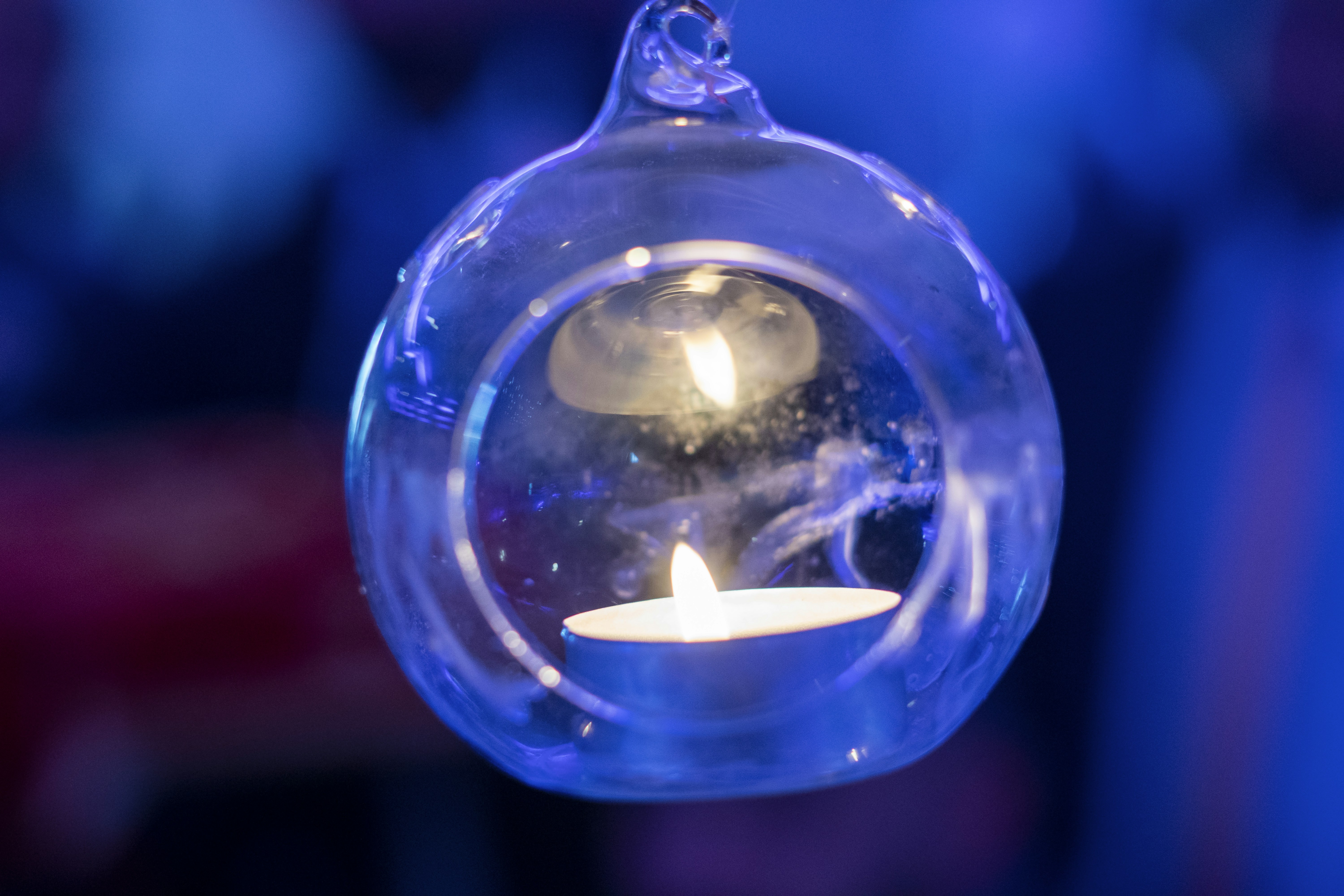 Serene Crystal Candle