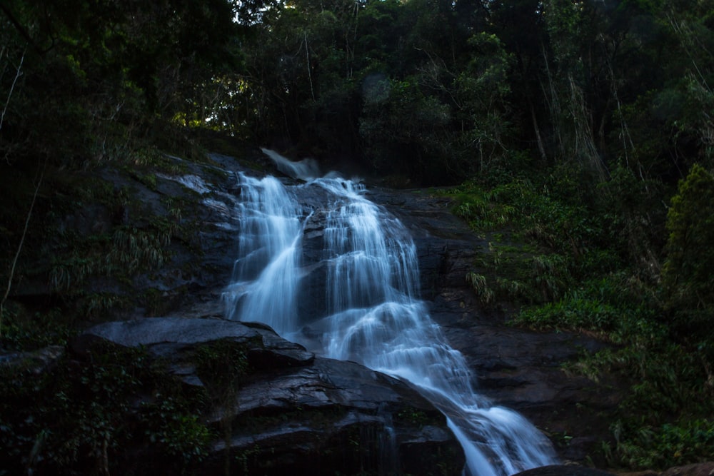 waterfalls during daytime