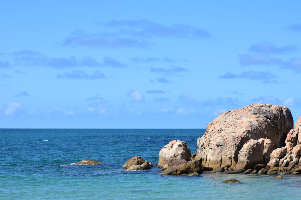 landscape photo of a rocky beach