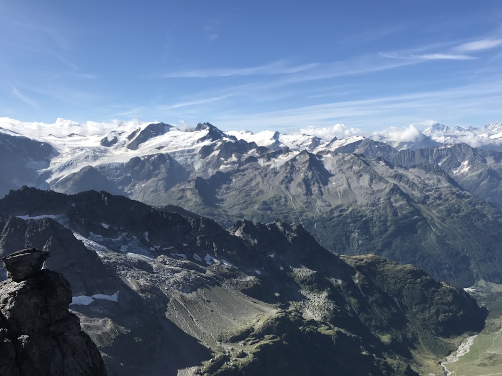 landscape photo of mountains