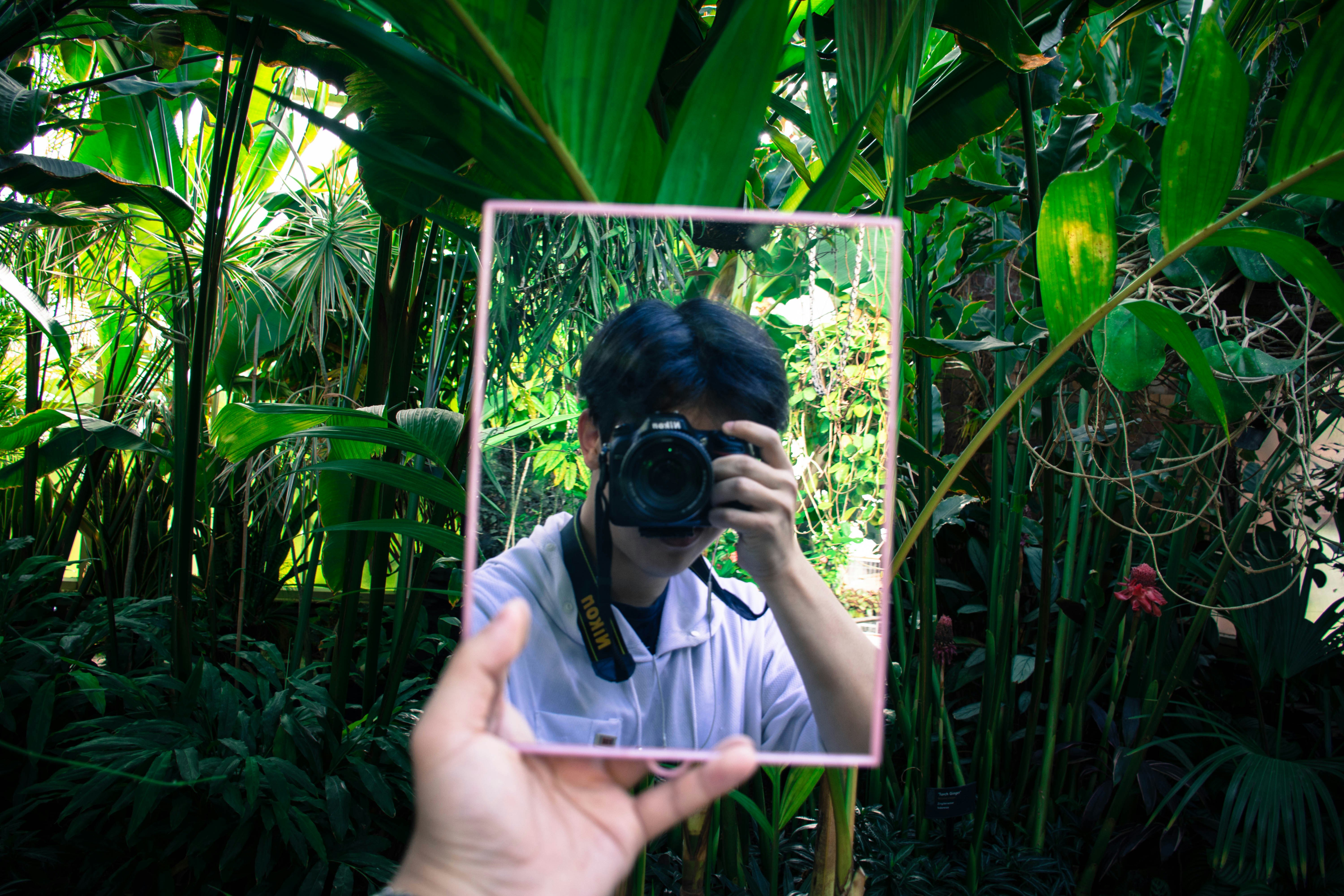 Creative digital portrait representing unique avatar picture for AI personas