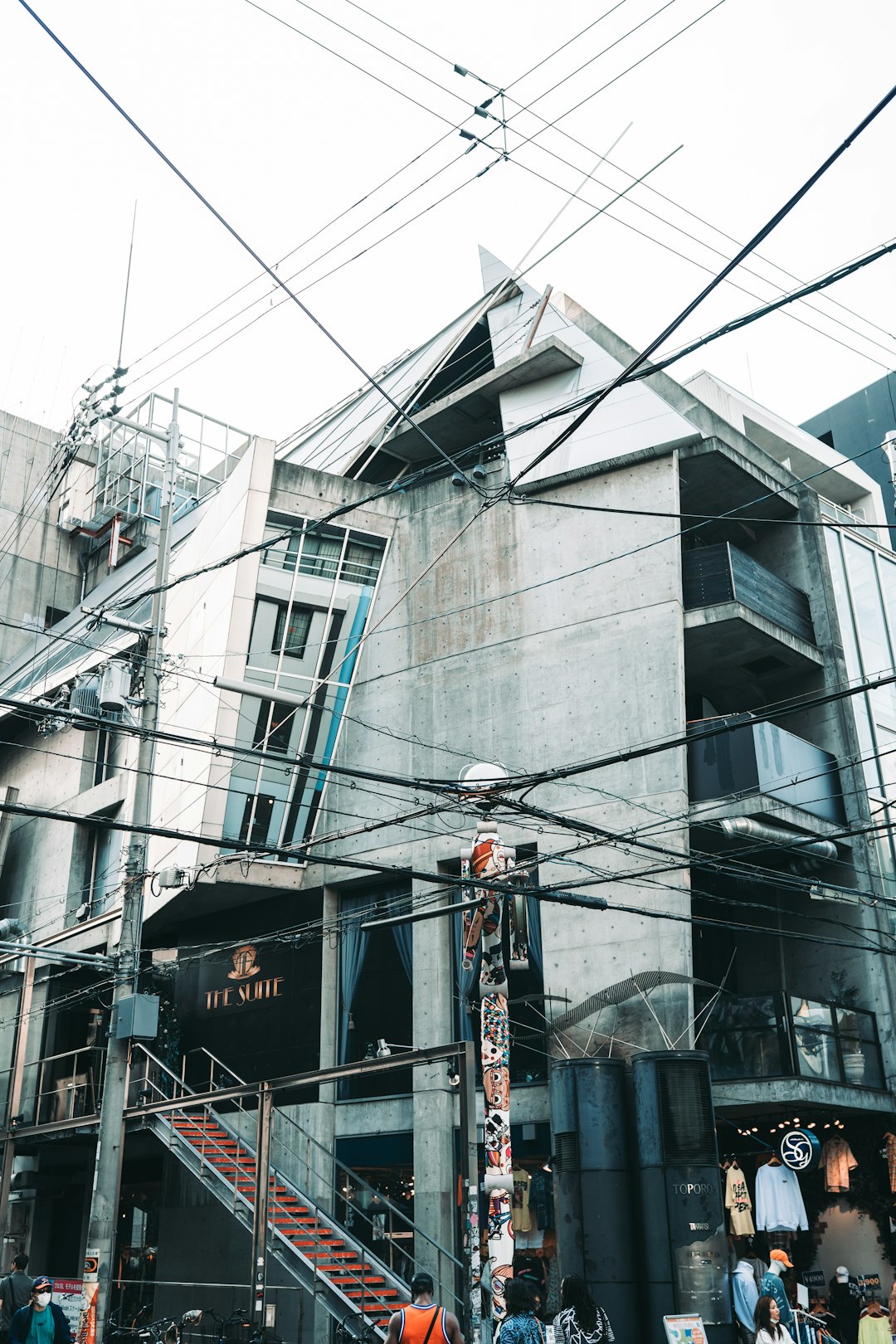 grey concrete building