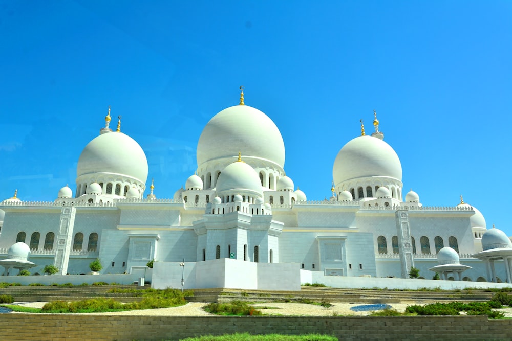 white mosque during daytime