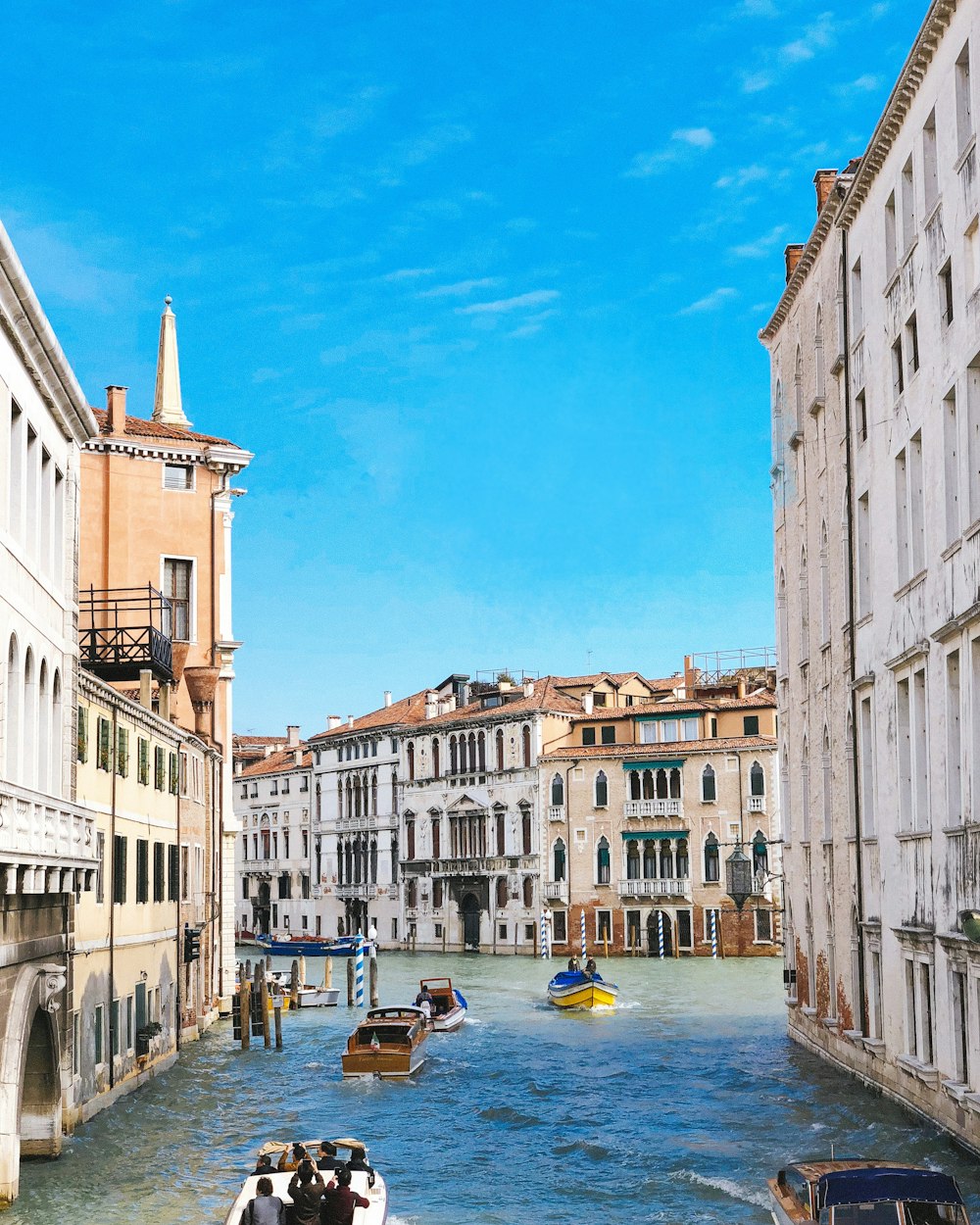 barche in Canal Grande